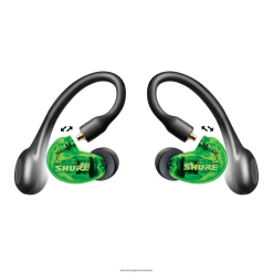 Shure SE215 TRUE WIRELESS EARPHONE BUNDLE GEN 2 TLX2F2 Product Bundles GREEN